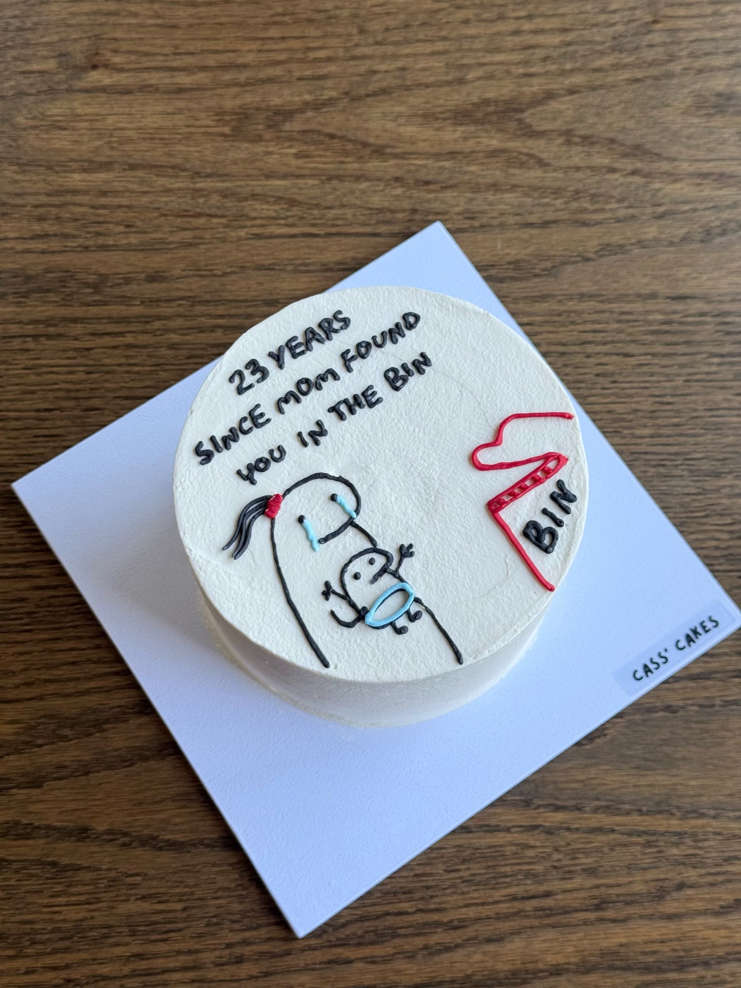 Found in the Bin- Meme Cake