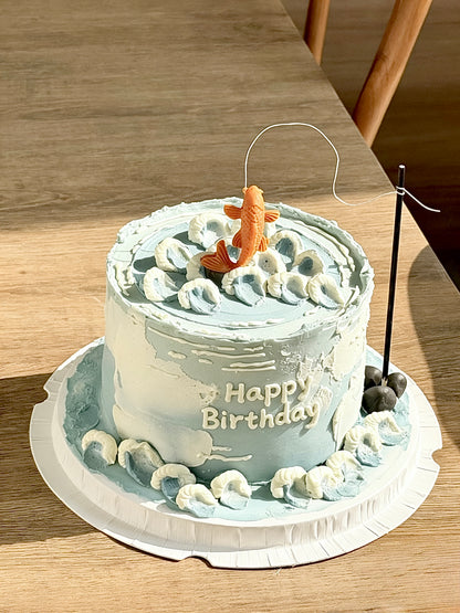 Gone Fishing Cake 🎣