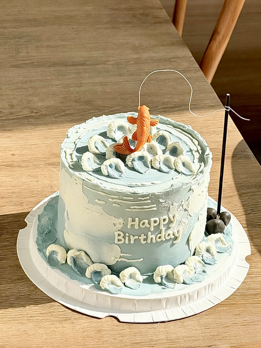 Gone Fishing Cake 🎣