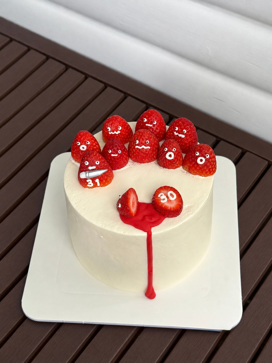 Berry Bloody Birthday Cake