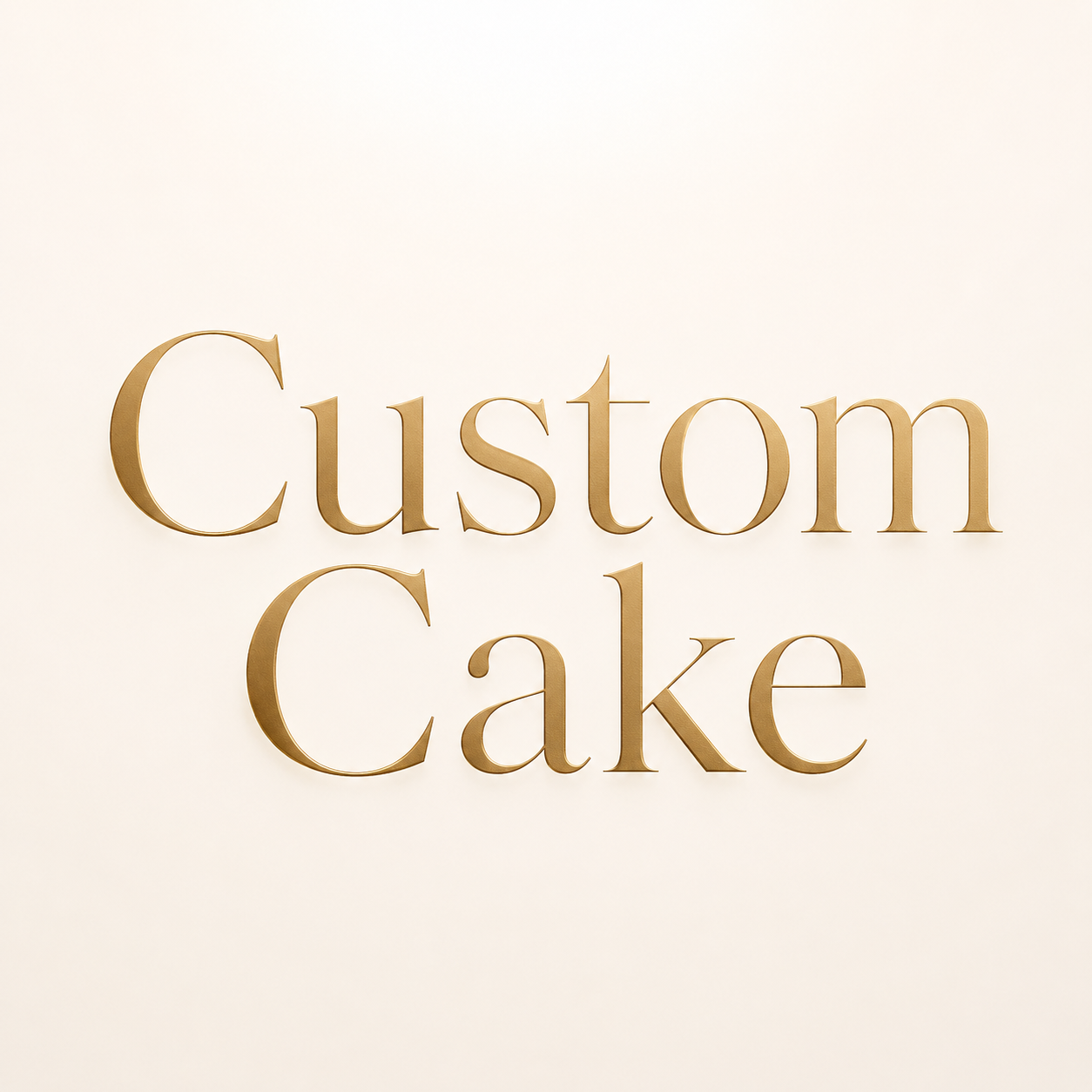 Custom Cake