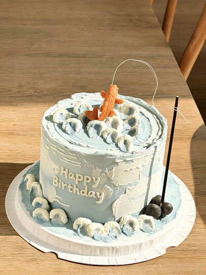 Gone Fishing Cake 🎣