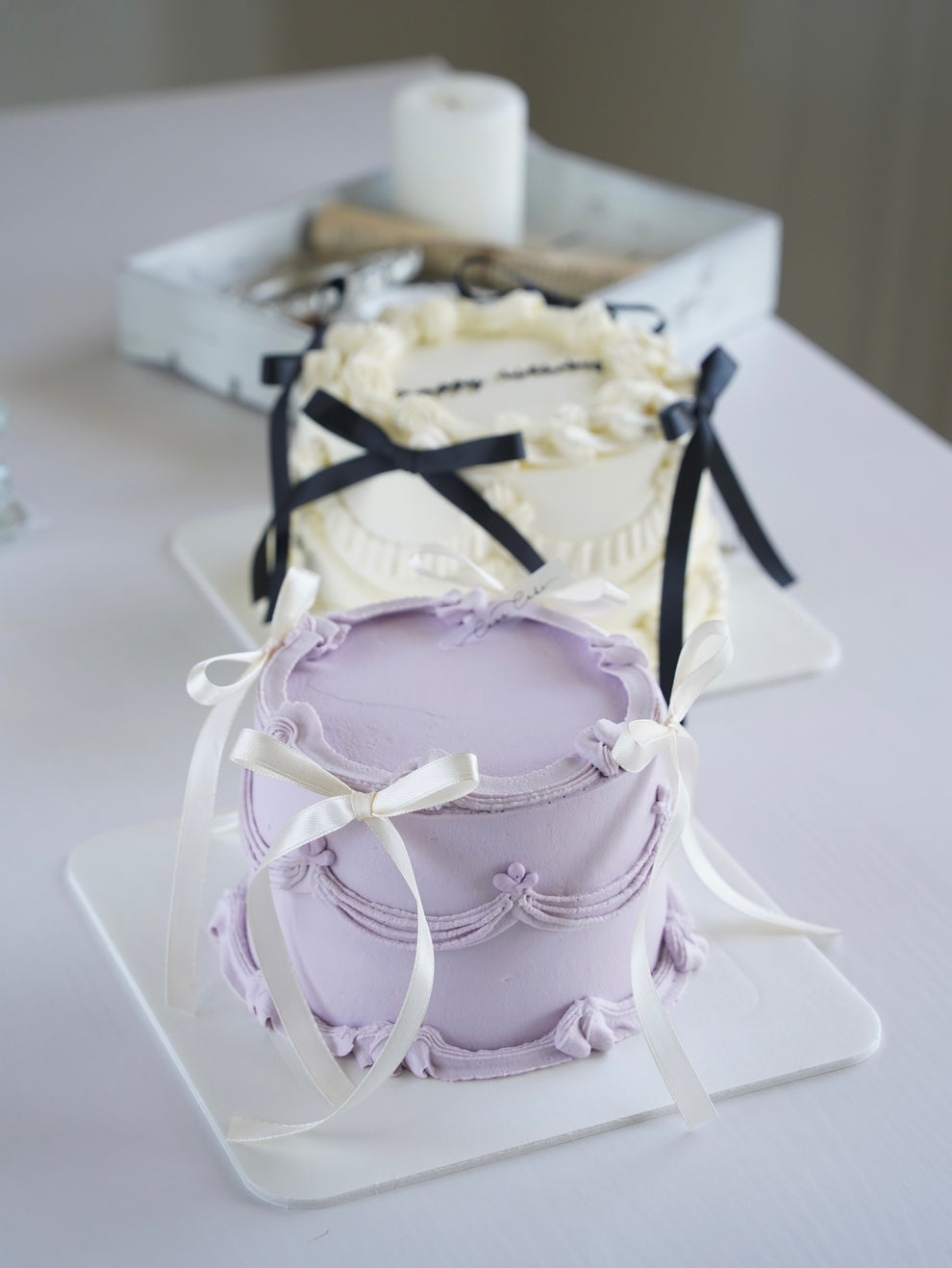 Ribbon Cakes – CASS' CAKES