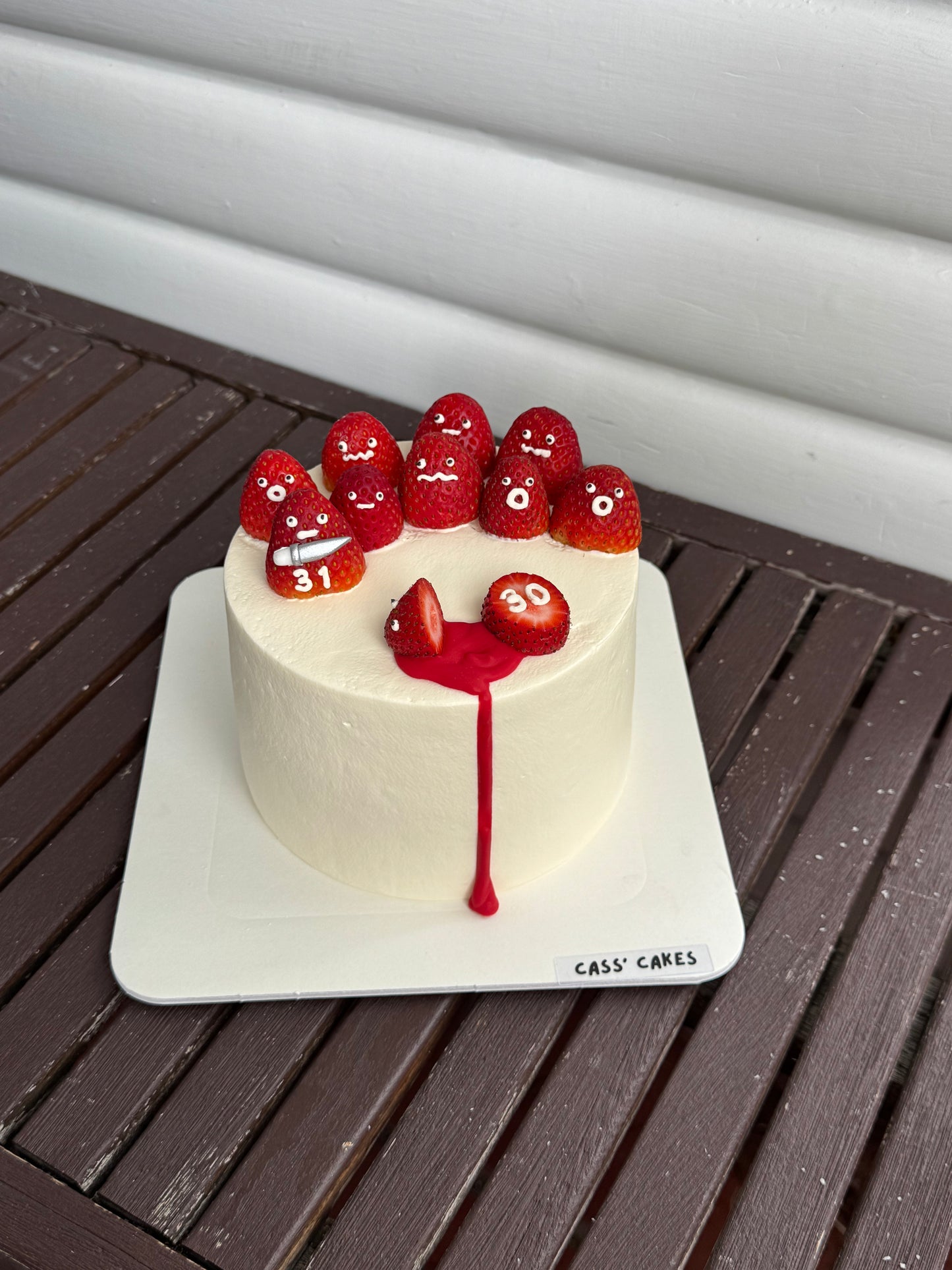 Berry Bloody Birthday Cake