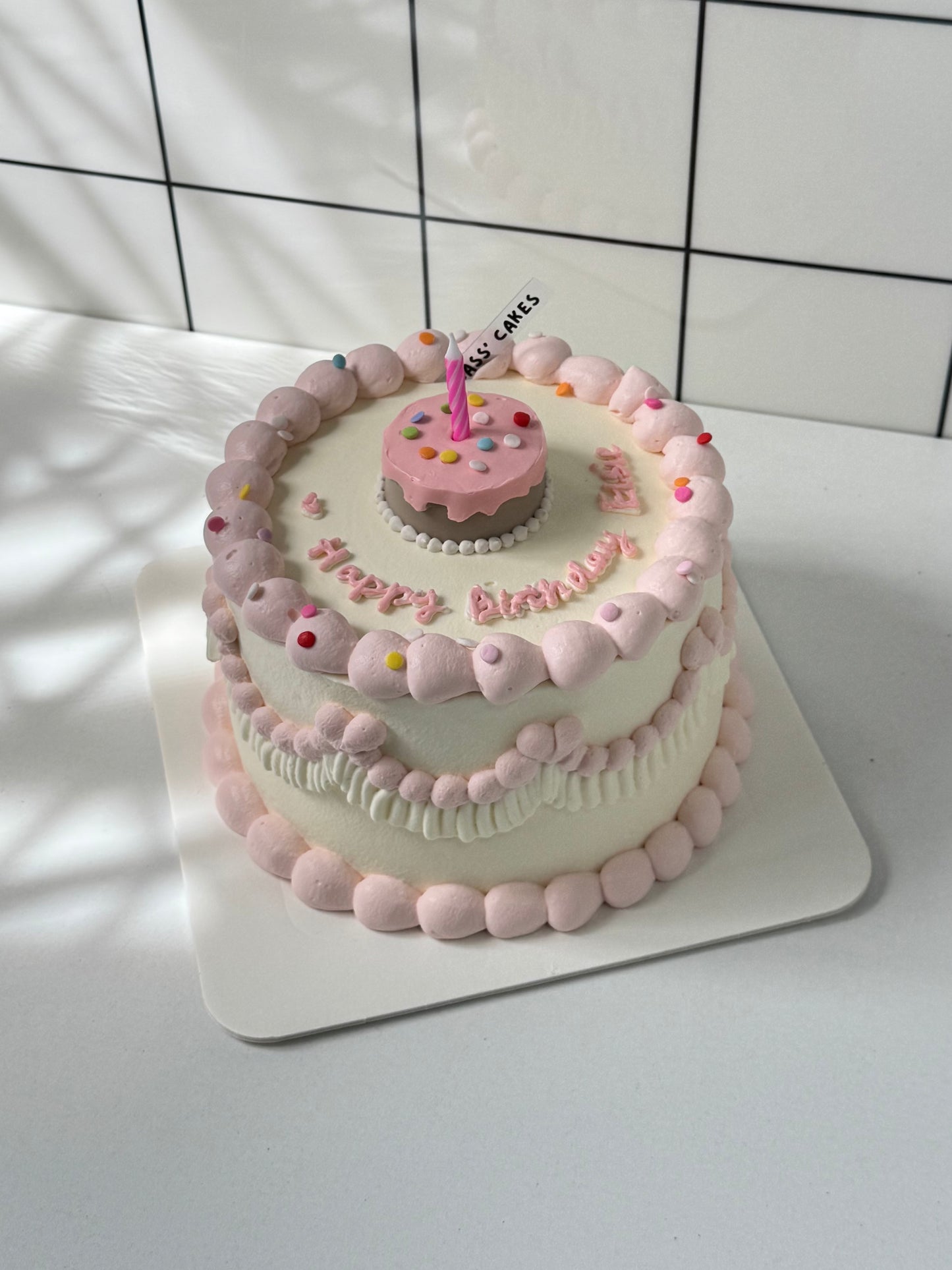 Mini Cake on a Cake