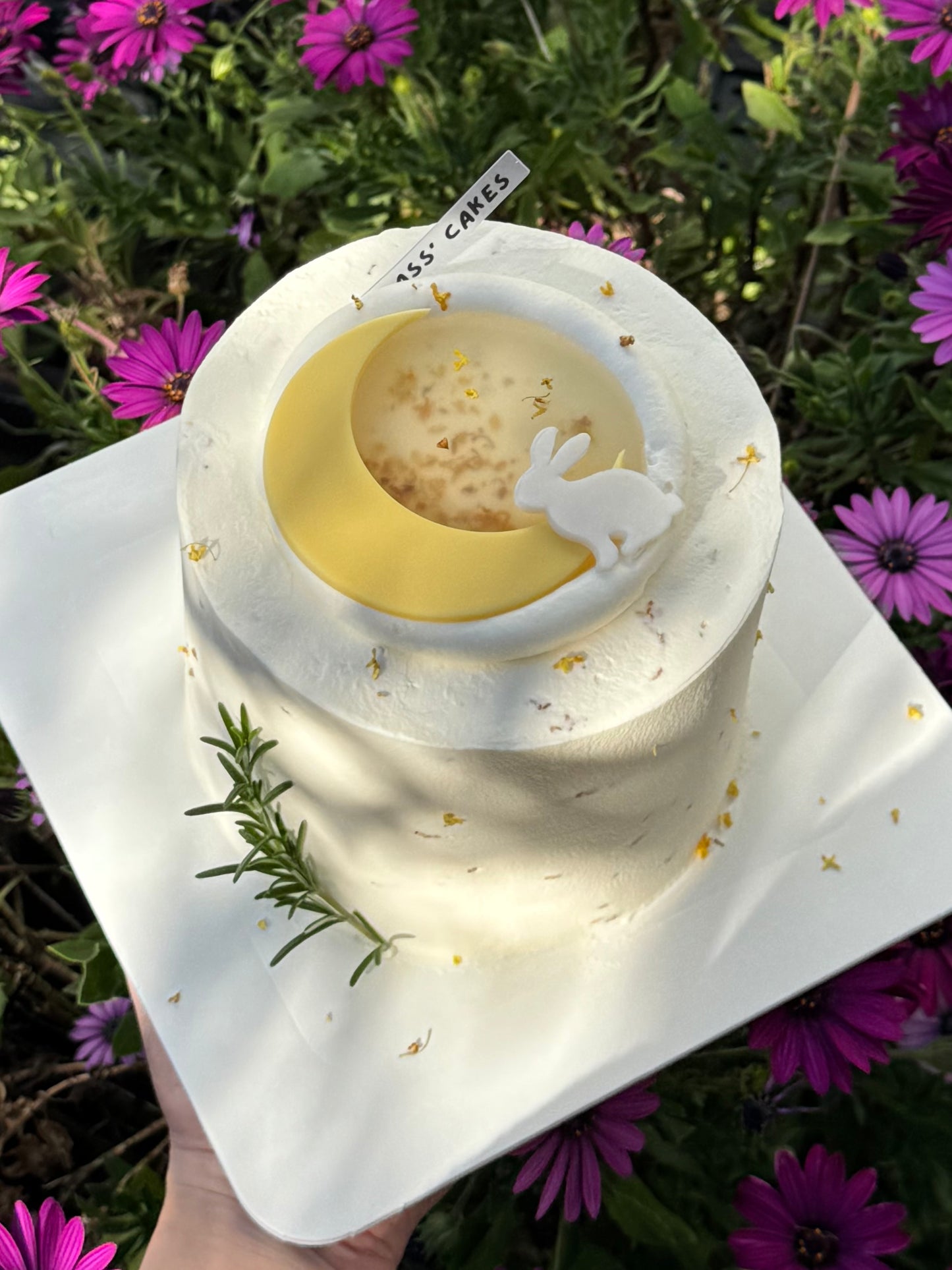 Osmanthus Rice Wine Chiffon Cake