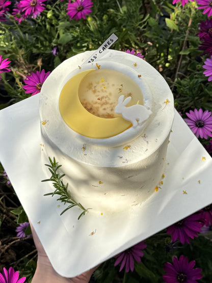Osmanthus Rice Wine Chiffon Cake